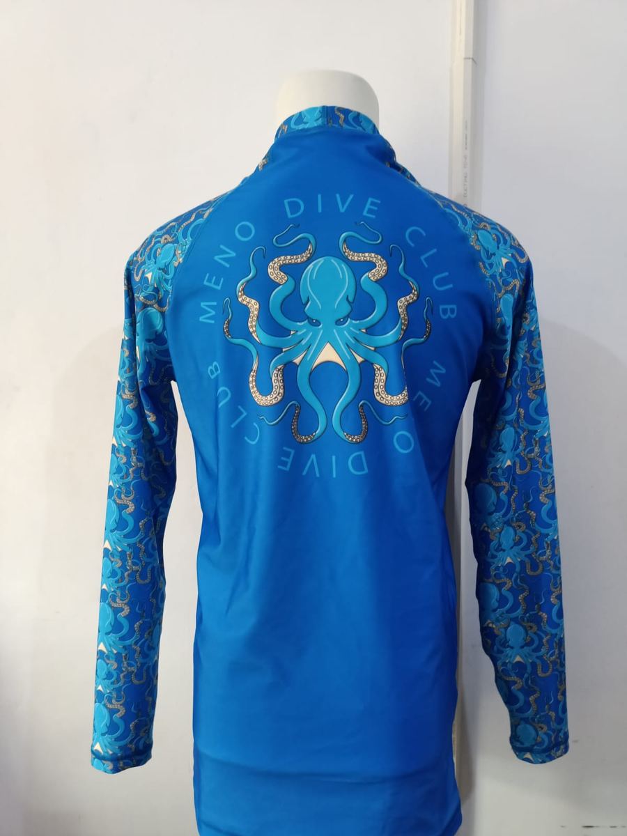 Rashguard printing sublim untuk dive center